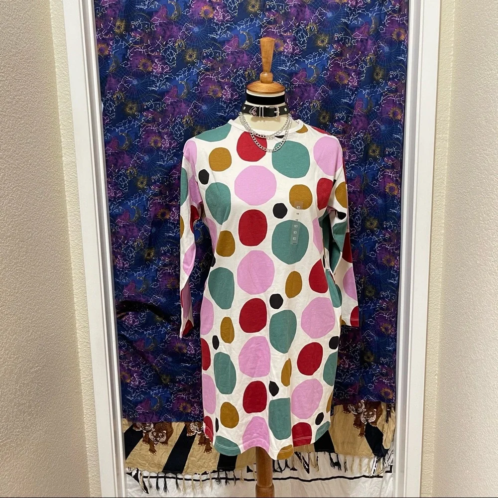 🌈 Lovely colorful polka dot dress - Picture 2 of 11